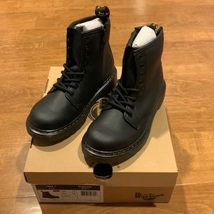 Dr. Martens Softy T Boots Black Little Kid Size 1